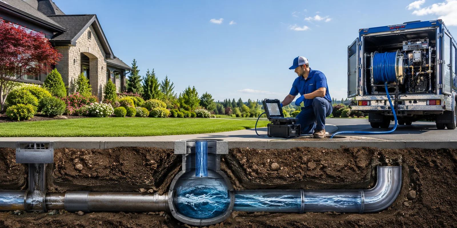 Drainage restoration information for Harrisburg, OH